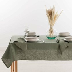 Tablecloth Belum 250 x 150 cm Military green