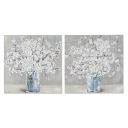 Painting Home ESPRIT Shabby Chic Vase 80 x 3 x 80 cm (2 Units)