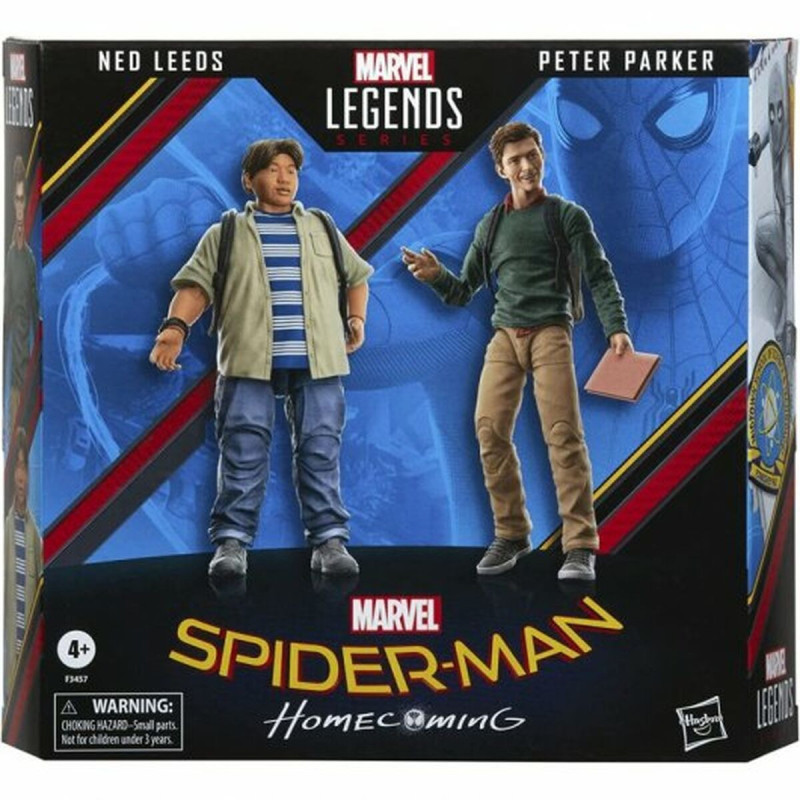 Action Figure Hasbro Legends Series Spider-Man 60th Anniversary Peter Parker & Ned Leeds