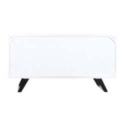 Sideboard DKD Home Decor White Dark brown Mango wood 150 x 40 x 80 cm