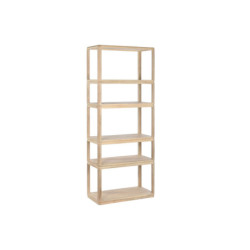 Shelves Home ESPRIT Natural Mango wood 80 x 40 x 200 cm