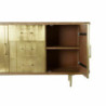 Sideboard DKD Home Decor Golden Natural Brass Mango wood 150 x 43 x 77 cm