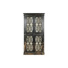 Display Stand Home ESPRIT Wood Crystal 90 x 40 x 183 cm