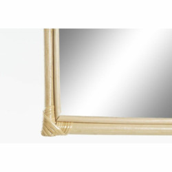 Wall mirror DKD Home Decor Mirror Natural Bamboo (40 x 5 x 70 cm)