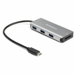 3-Port USB Hub Startech HB31C3ASDMB          Silver