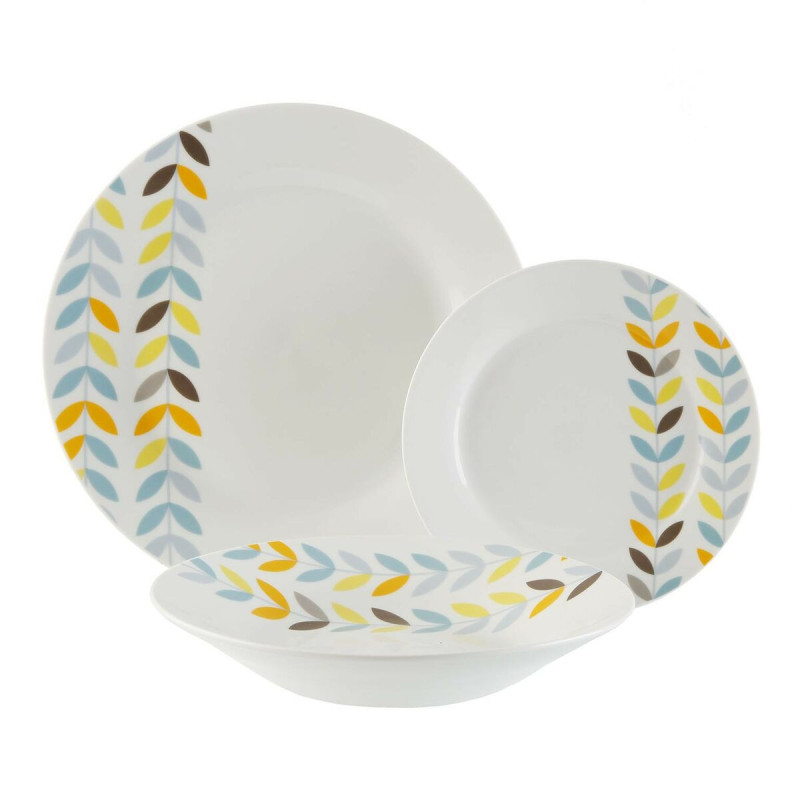 Dinnerware Set Versa Erin Porcelain 18 Pieces