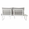 Garden sofa DKD Home Decor Grey Resin Steel 231 x 219 x 74 cm 231 x 231 x 74 cm