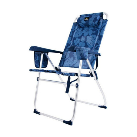 Beach Chair Textiline 65 x 56 x 37 cm Flowers