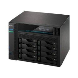 NAS Network Storage Asustor Lockerstor 10 AS6510T Black Intel Atom C3538