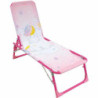 Beach sunbed Fun House Unicorn Deckchair Sun Lounger 112 x 40 x 40 cm Children's Foldable