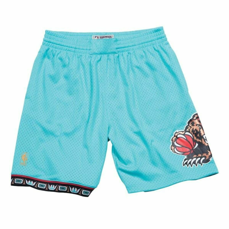 Men's Basketball Shorts Mitchell & Ness Memphis Grizzlies  Aquamarine