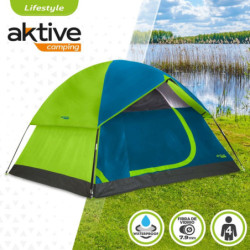 Tent Aktive 4 persons 240 x 130 x 210 cm (2 Units)