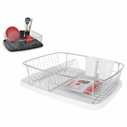 Draining Rack for Kitchen Sink Quttin 42 x 34 x 11 cm (6 Units)