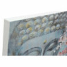 Canvas DKD Home Decor 120 x 2,8 x 80 cm Buddha Oriental (2 Units)