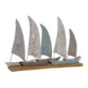 Decorative Figure DKD Home Decor Yachts Metal Mango wood Mediterranean (71 x 14 x 46 cm)