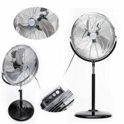 Table Fan Adler CR 7307 Black