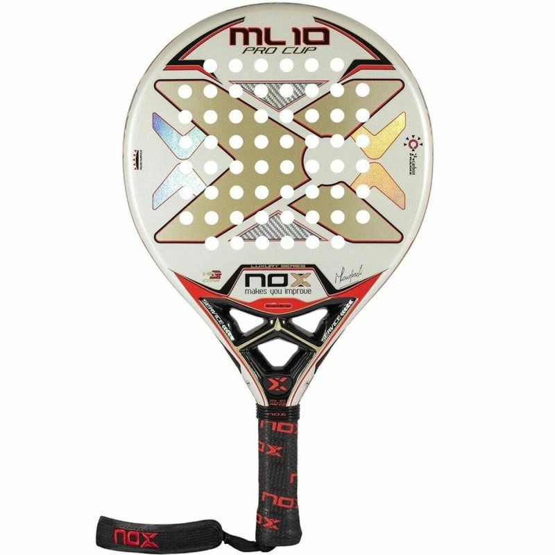 Padel Racket Nox ML 10 LP CUP22 White