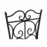 Garden chair DKD Home Decor Black Ceramic Multicolour Ironwork (39 x 50 x 93 cm)