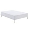 Fitted sheet Alexandra House Living White 200 x 200 cm