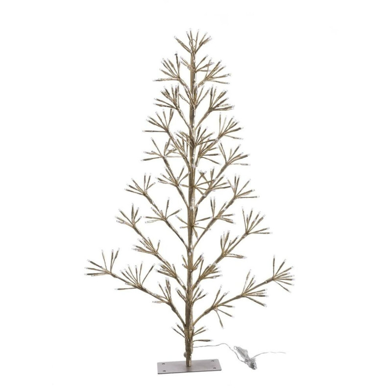 Christmas Tree Golden Metal Plastic 90 cm