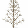 Christmas Tree Golden Metal Plastic 90 cm