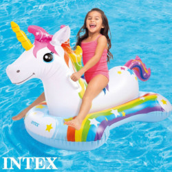 Inflatable pool figure Intex Ride On         Unicorn 163 x 82 x 86 cm