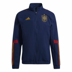 Men's Sports Jacket Adidas España Blue Dark blue