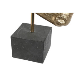 Decorative Figure Home ESPRIT Black Golden 33 x 24 x 43,5 cm