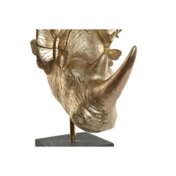 Decorative Figure Home ESPRIT Black Golden 33 x 24 x 43,5 cm