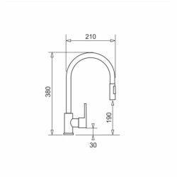 Mixer Tap Pyramis 090941338 Metal