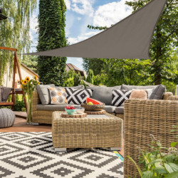 Shade Sails Aktive Triangular Grey 360 x 0,5 x 360 cm (6 Units)