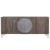 Sideboard DKD Home Decor Dark brown Dark grey 180 x 40 x 80 cm