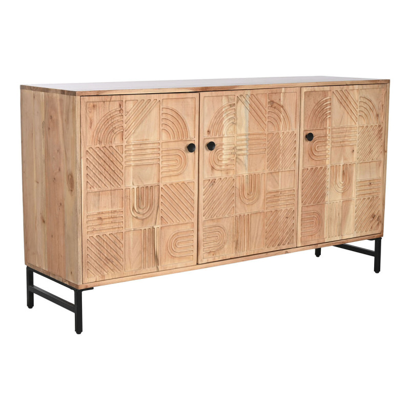 Sideboard Home ESPRIT Brown Black 145 x 40 x 80 cm