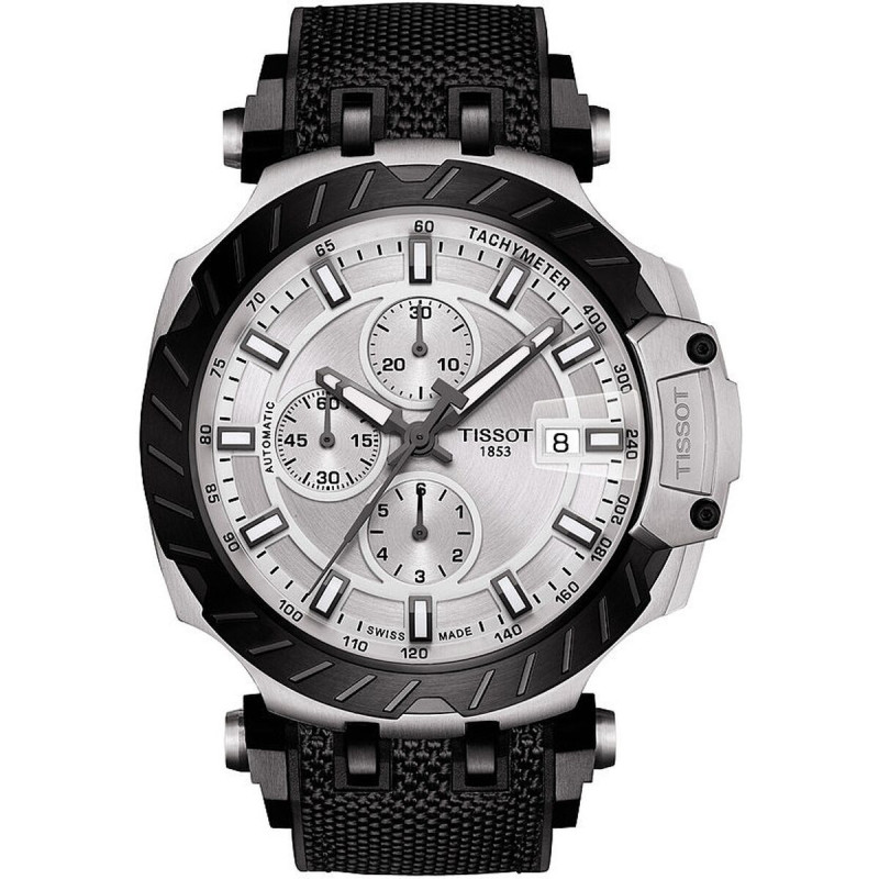 Men's Watch Tissot T-RACE AUTOMATIC CHRONOGRAPH Black (Ø 45 mm)