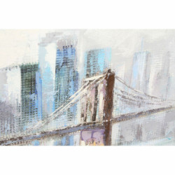 Painting DKD Home Decor New York 120 x 3 x 60 cm Loft (2 Units)