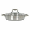 Casserole with glass lid Quttin 4,3 L (4 Units)