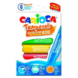 Tempera Carioca Temperello 6 Pieces (24 Units)