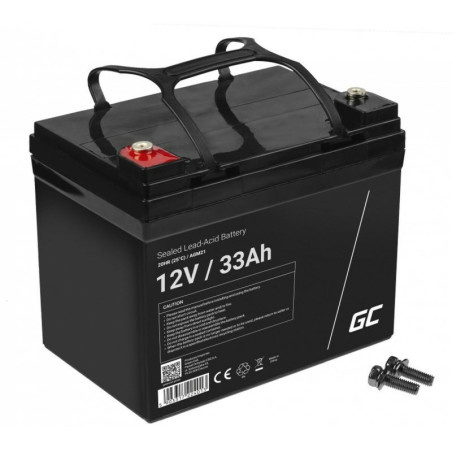 Battery for Uninterruptible Power Supply System UPS Green Cell AGM21 33 Ah 12 V