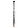 7-step folding ladder Krause 120434 Silver Aluminium Steel