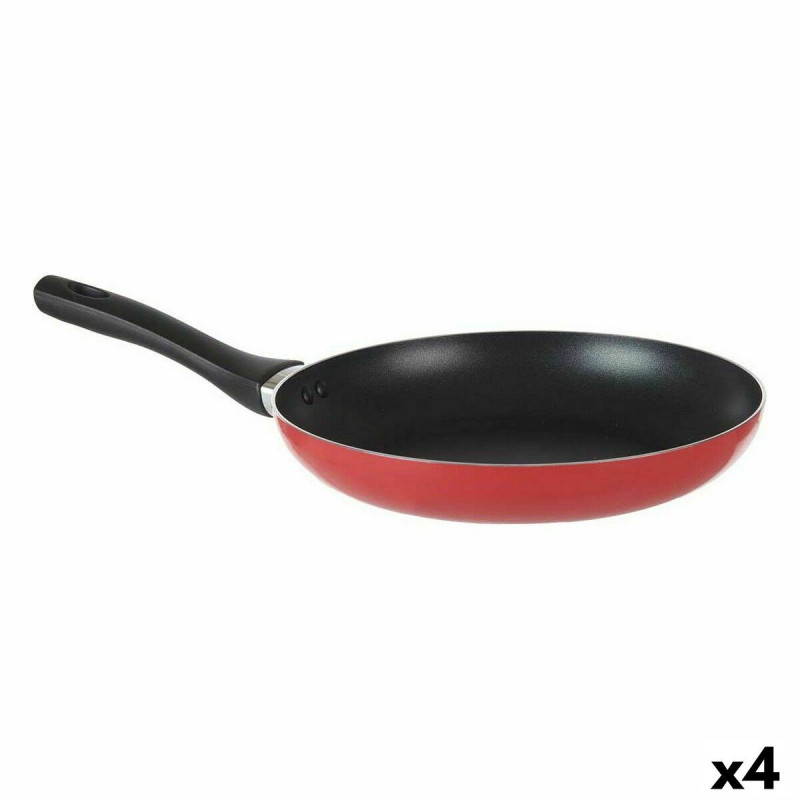 Set of pans Red Aluminium 4 Units