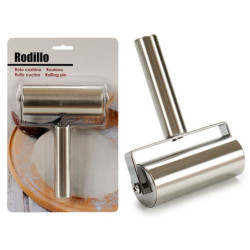 Pastry Roller Steel 4,5 x 27 x 17 cm (18 Units)