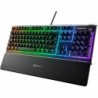 Mechanical keyboard SteelSeries APEX 3 Black French AZERTY