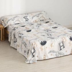 Bedding set Harry Potter Beige Super king 280 x 270 cm