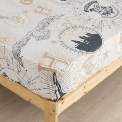 Bedding set Harry Potter Beige Super king 280 x 270 cm