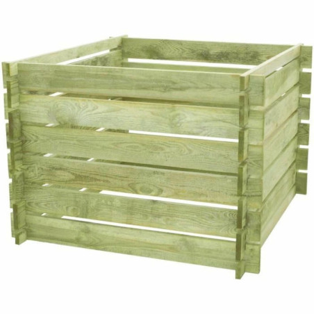 Planter Ekju Wood 73 x 73 x 65 cm