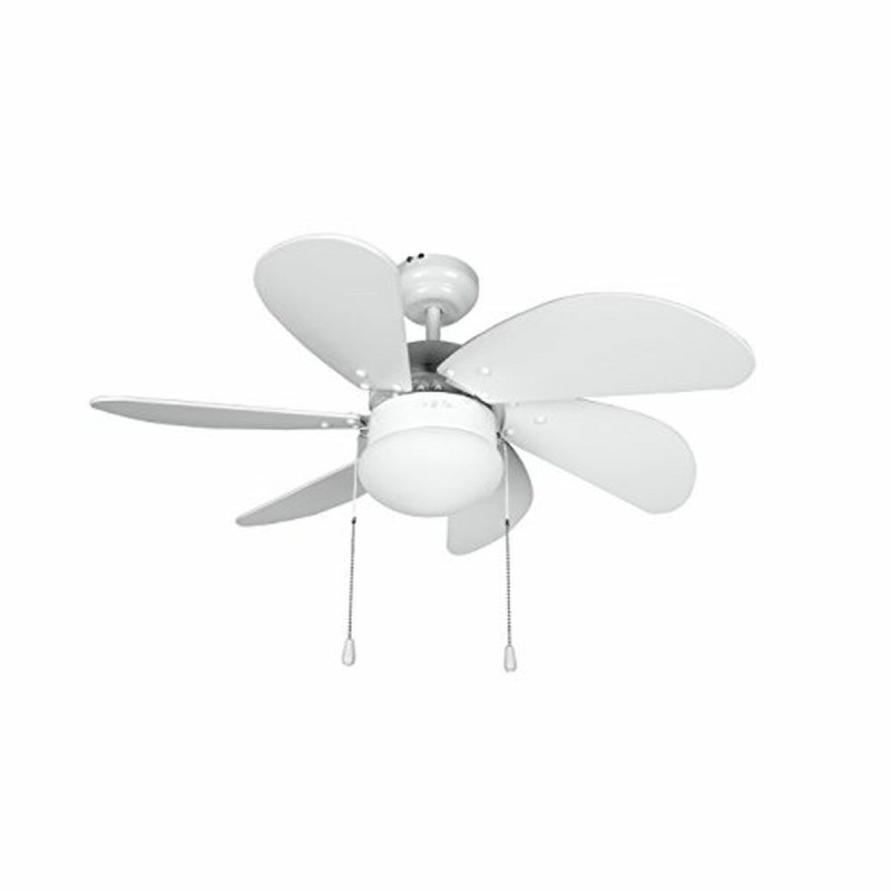 Ceiling Fan Orbegozo CP-15076 N 50 W Ø 80 cm White