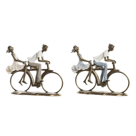 Decorative Figure DKD Home Decor 27 x 9,5 x 23 cm Copper Pair (2 Units)