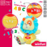 Soft toy with sounds Winfun Lion 15 x 15 x 9 cm (6 Units)