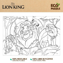 Child's Puzzle The Lion King Double-sided 24 Pieces 70 x 1,5 x 50 cm (12 Units)