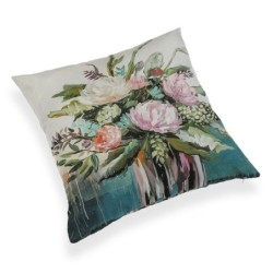 Cushion Versa Flowers Polyester (45 x 45 cm)